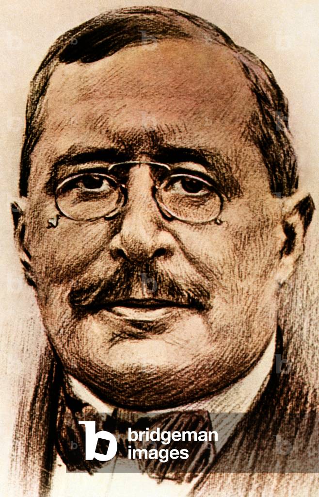 Mariano de Cavia (1855-1920). Incisione.