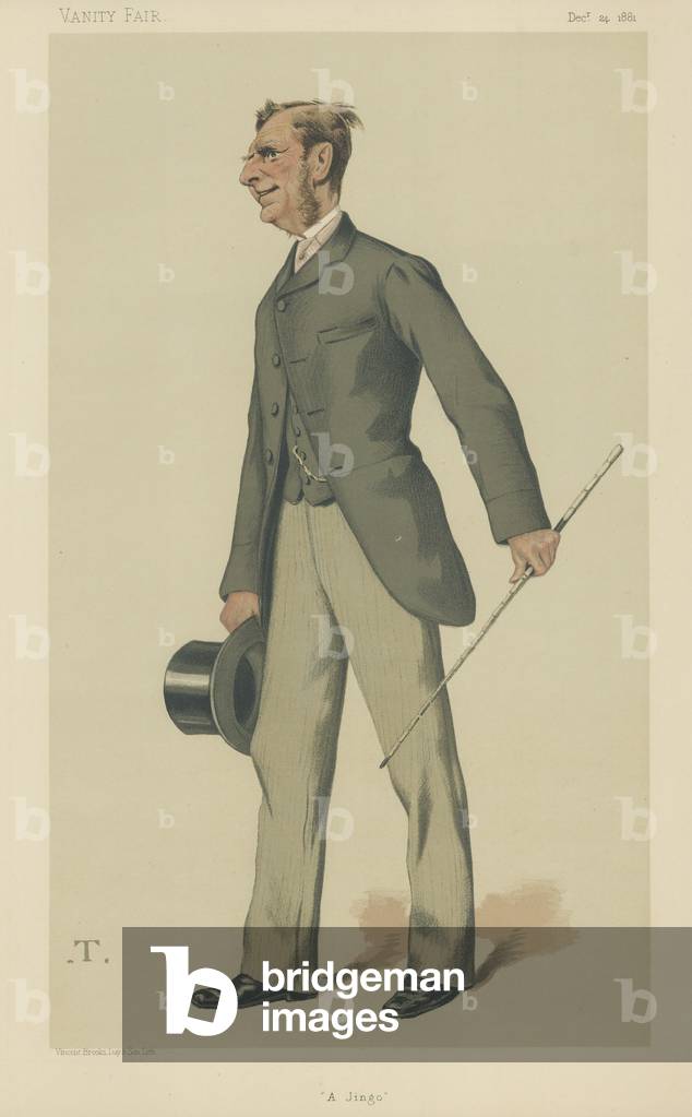 Viceammiraglio John Edmund Commerell (color lito)