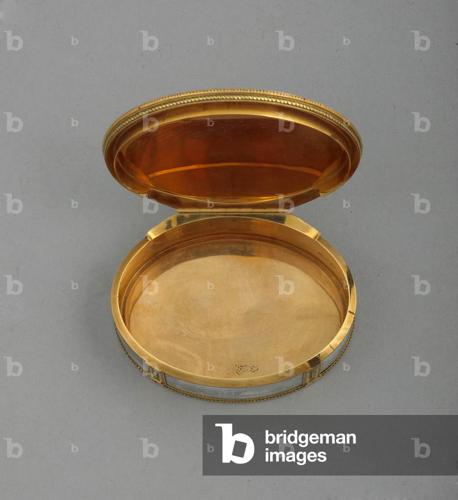 Bild von Kunstgewerbe "Schnupftabakdose" 1781 von French School