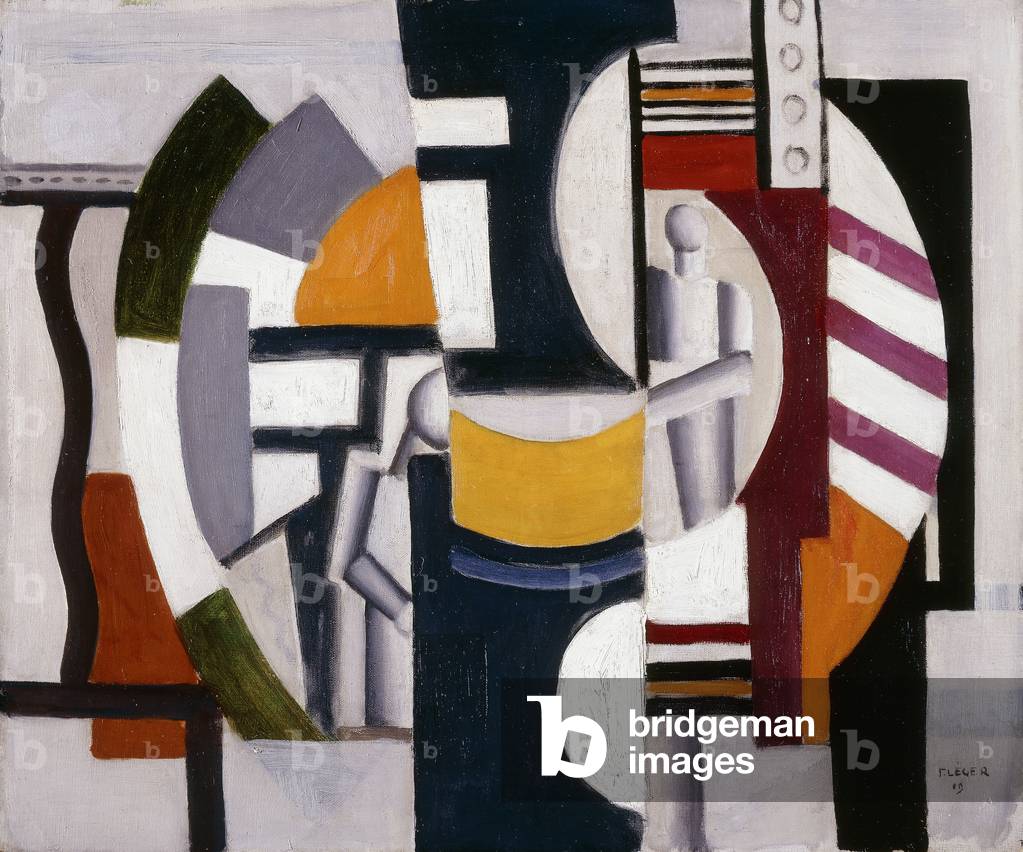 Composizione, 1919 (olio su tela)