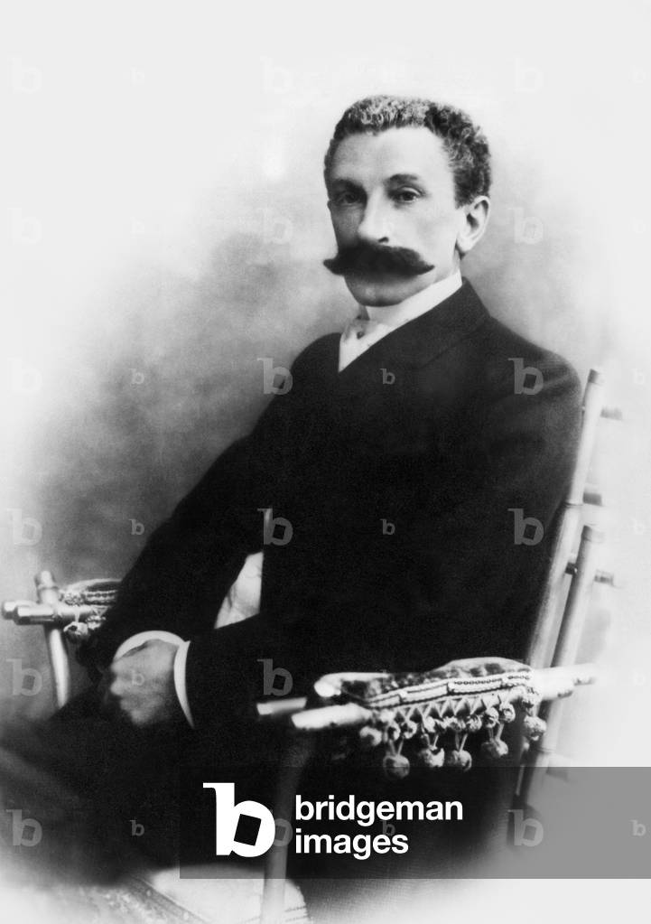 Bild von Fotografie "August Scherl (b/w photo)" 1849, b/w