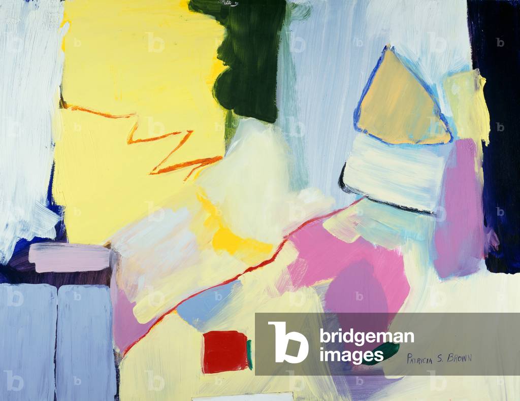 Immagine di Dipinto "Cartolina Colorata Patricia Brown (20° C./Americana) Olio su carta" di Patricia S Brown