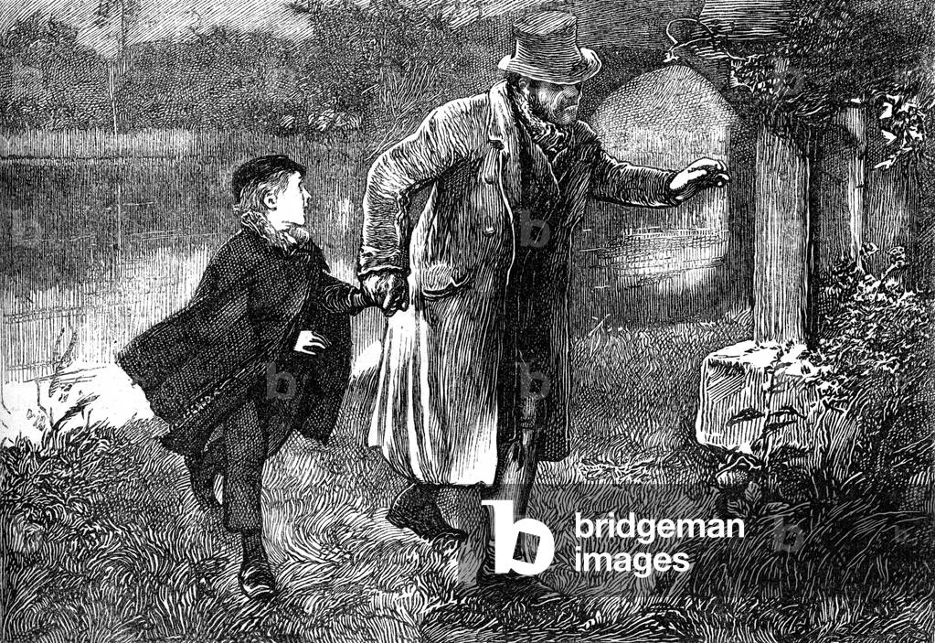 "Charles Dickens «Le avventure di Oliver Twist»" di James Mahoney, b/w