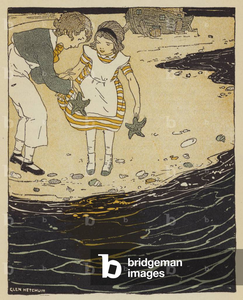 "David Copperfield e Little Em'ly" 1901 di Glen Ketchum