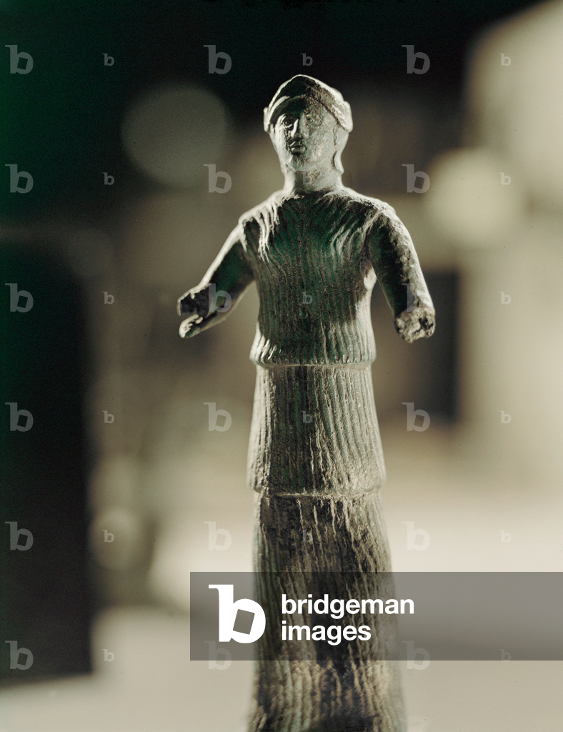 Athena. Bronze figure …