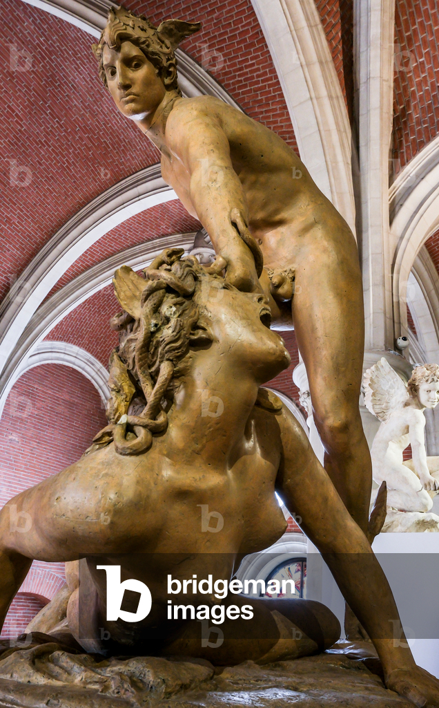 Persee et Gorgone, 1875 (platre)