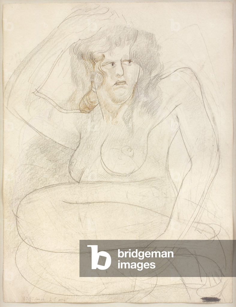 Diffidence 2nd vers[ion]' (Patricia Preece), 1935 circa (matita e inchiostro)