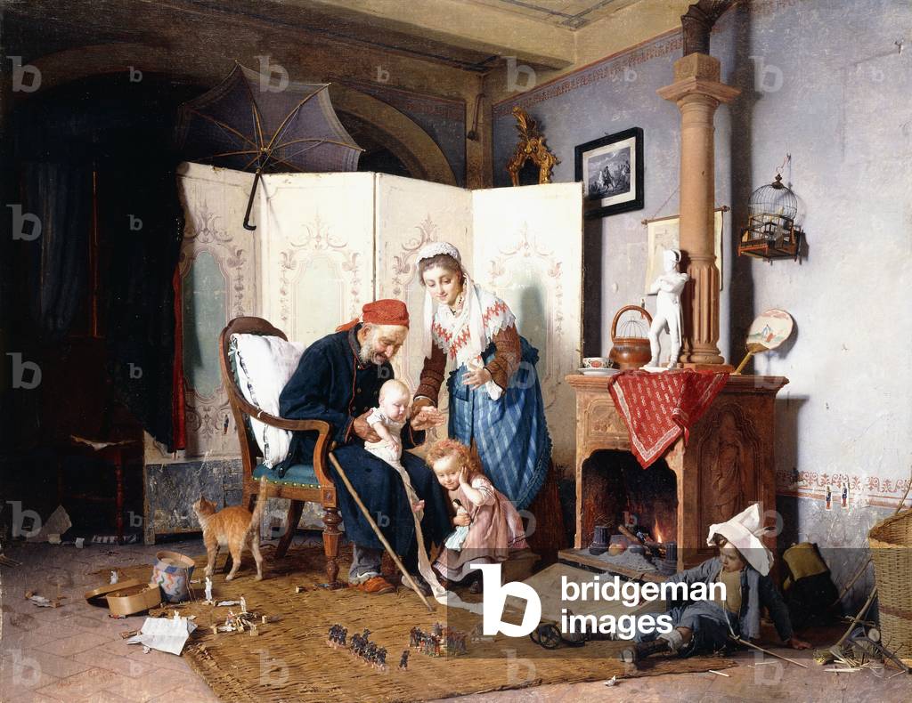 Il Veterano, 1878 (olio su tela)