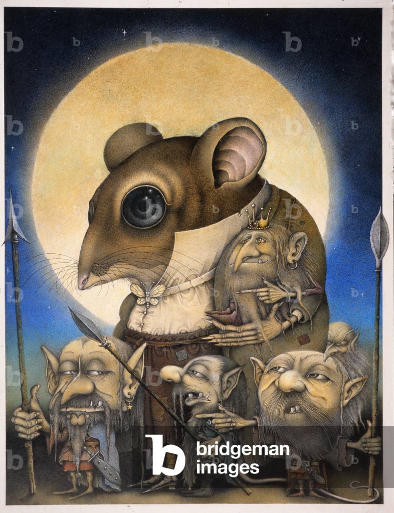 Bild von Gemälde "Die Mondrose", 1983 von Wayne Anderson