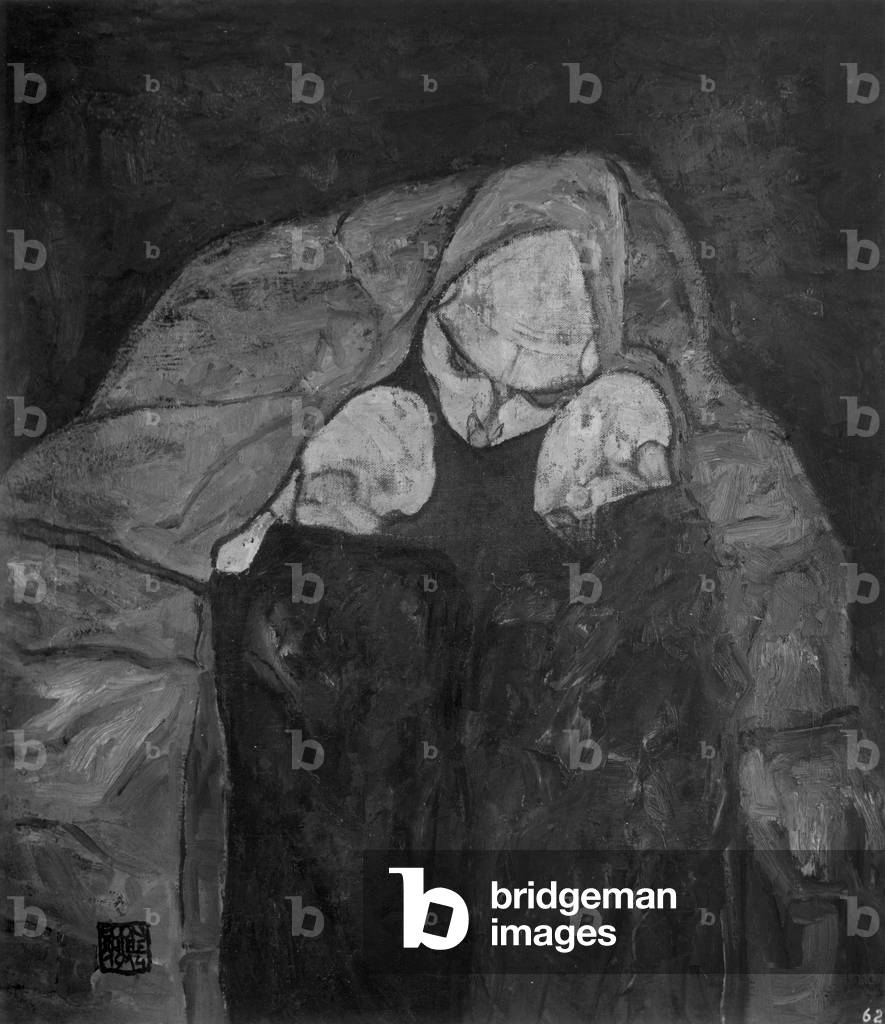 Immagine di Dipinto "Madre con due figli I" 1914 di Egon Schiele