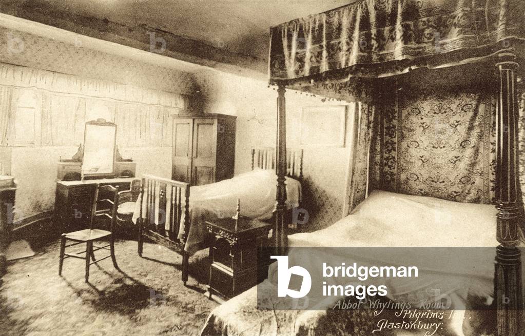 Immagine di Fotografia "Abate Whytings' Room" di English Photographer, b/w