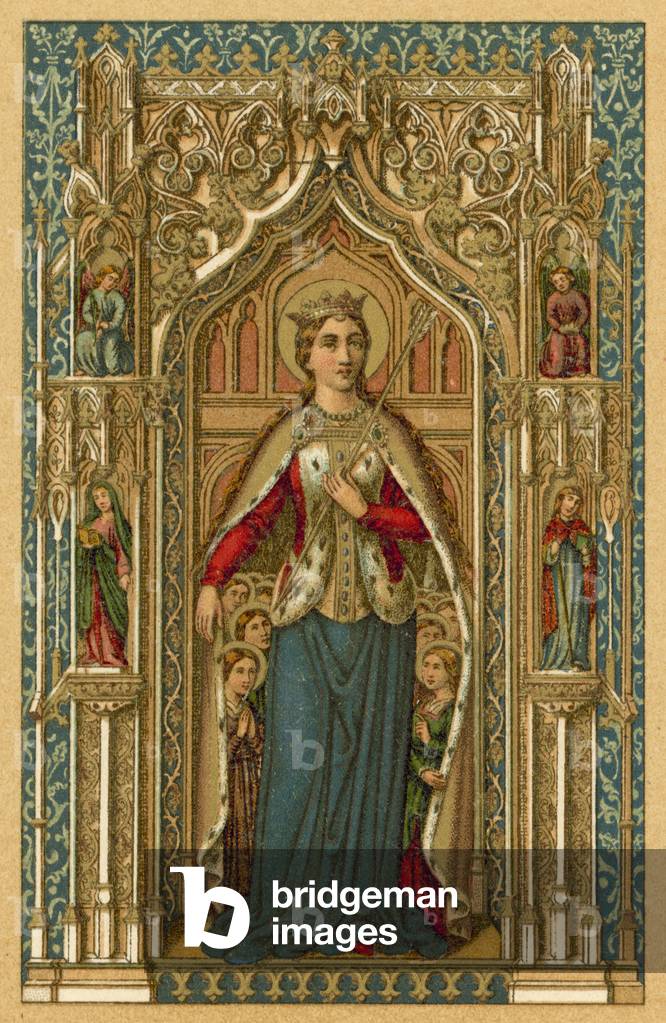 Sta Ursula (Farbe litho)