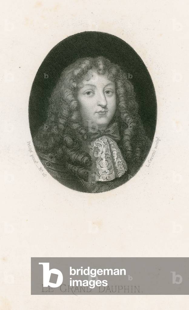Le Grand Dauphin (gravure) par Jean the Elder Petitot