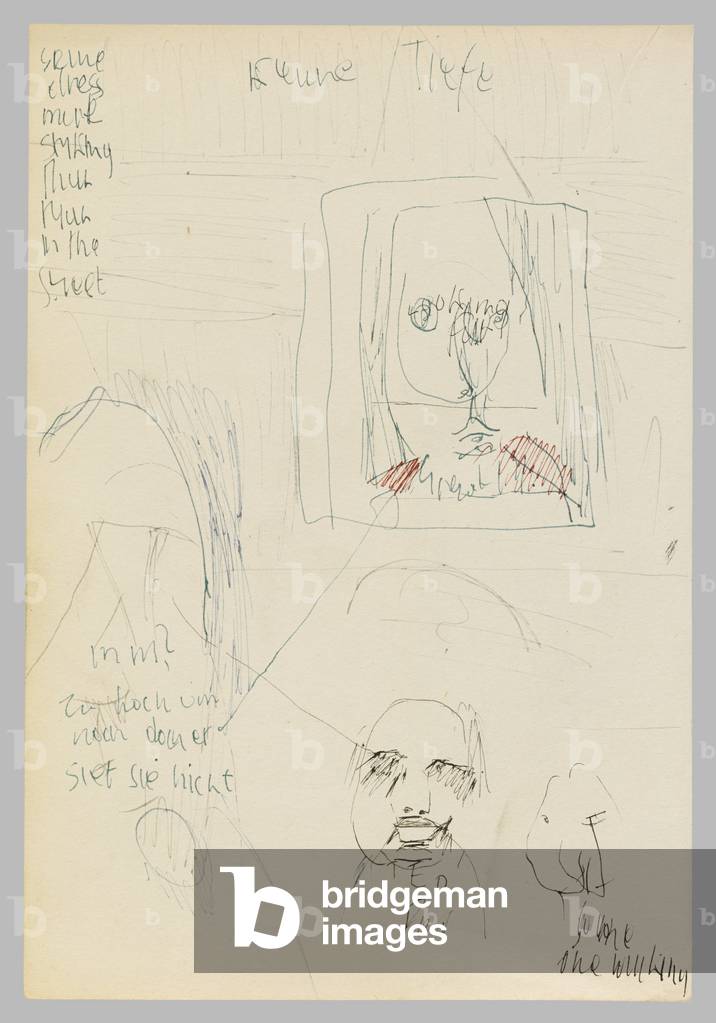 "Seite aus einem Skizzenbuch" 2015 von Lucian Freud