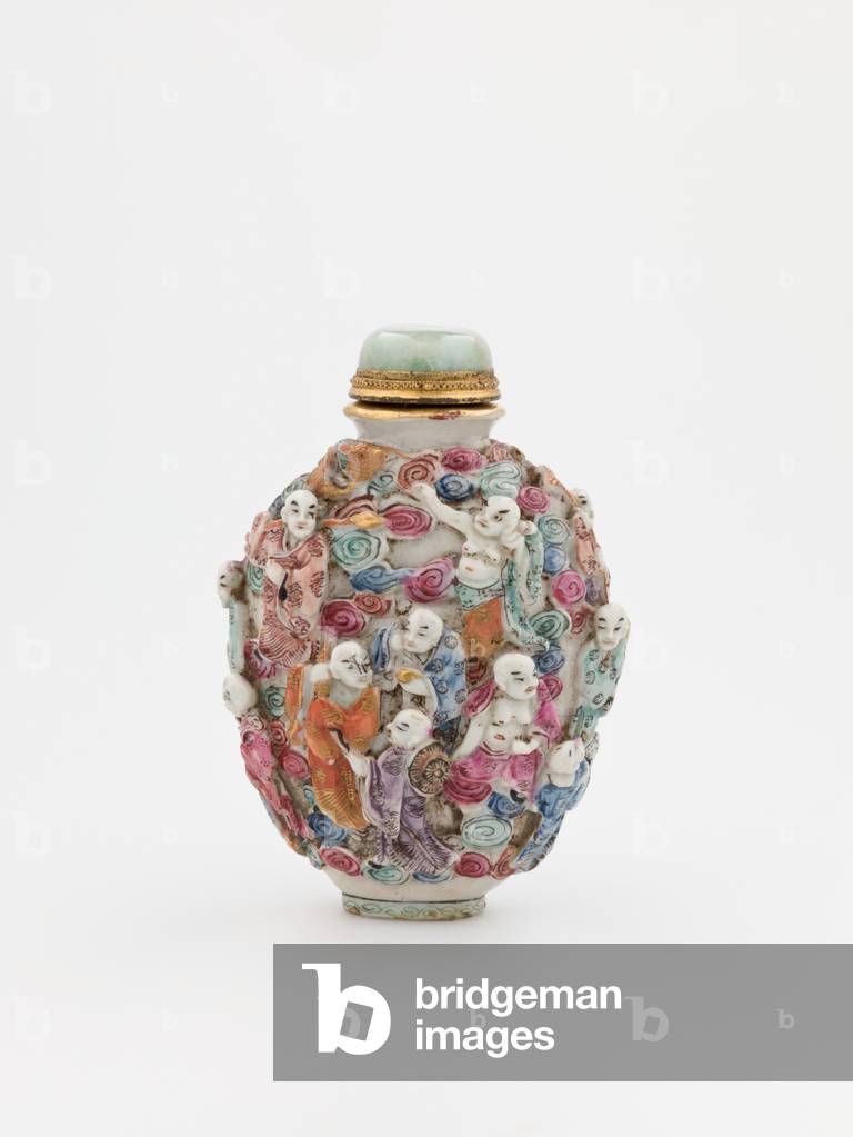 "Snuff bottle (porcellana)" di Chinese School