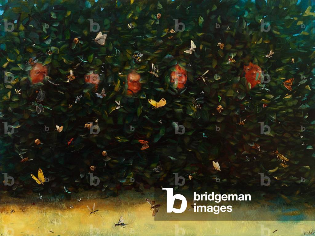 Immagine di Dipinto "Entomologi", 2012 di Nicola Bealing