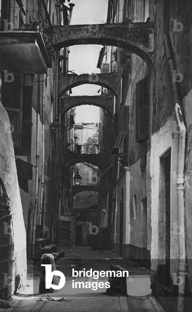 Bild von Fotografie "Ein San Remo; San Remo (s/w Foto)" 1901 von Kurt Hielscher