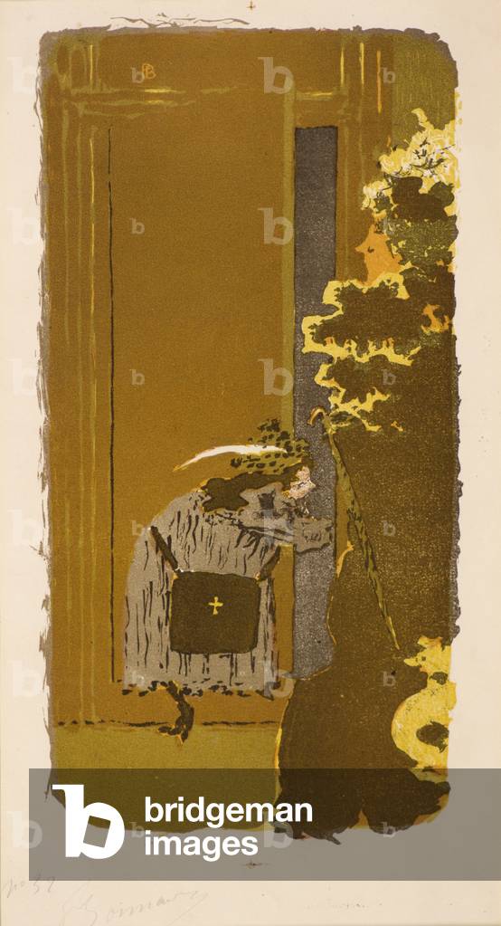 Bild von Druck "Dans la Rue" von Pierre Bonnard