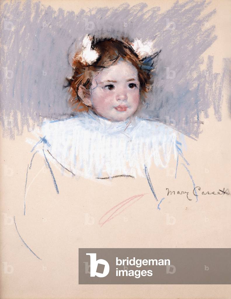 "Ellen con Archi in lei capelli", 1899 di Mary Stevenson Cassatt