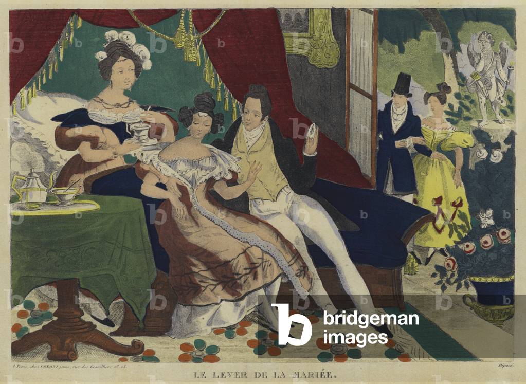 La sposa si alza la mattina (colore lito)