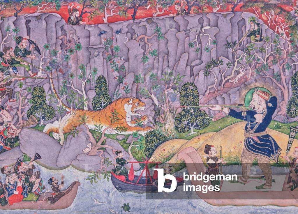 Pittura in miniatura, India, 1971