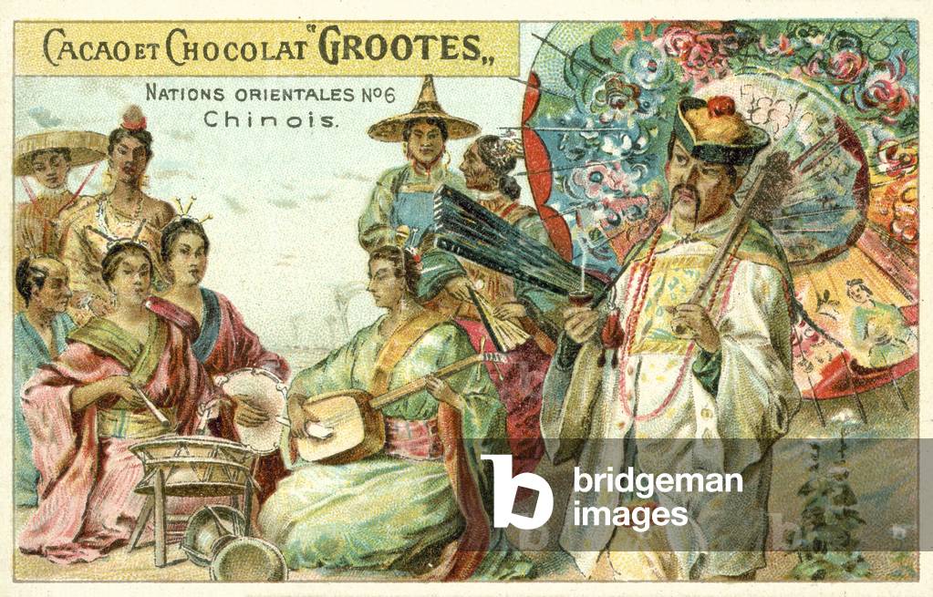 "Cinese (cromolito)" 1801 di French School