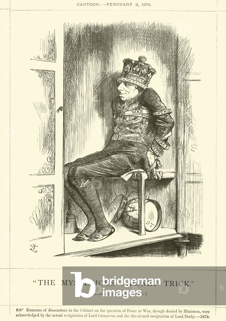 “The Mysterious Cabinet Trick” (Gravur)