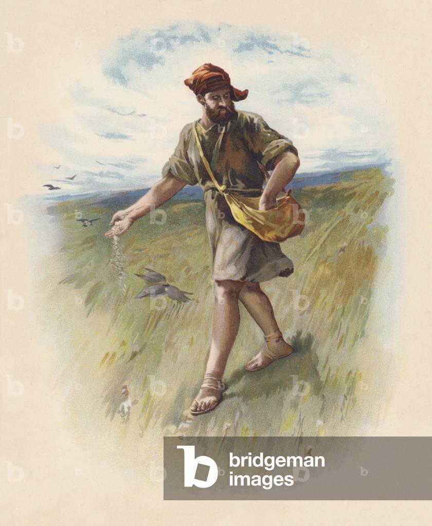 The Sower (litografia a colori)