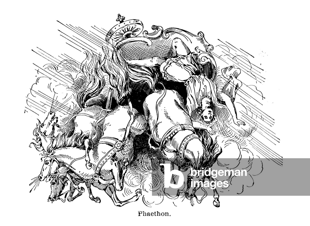 Bild von Druck "Phaethon (Litho)" 1901 von European School