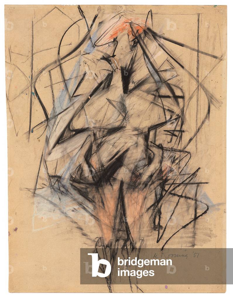 "Frau" 1951 von Willem de Kooning