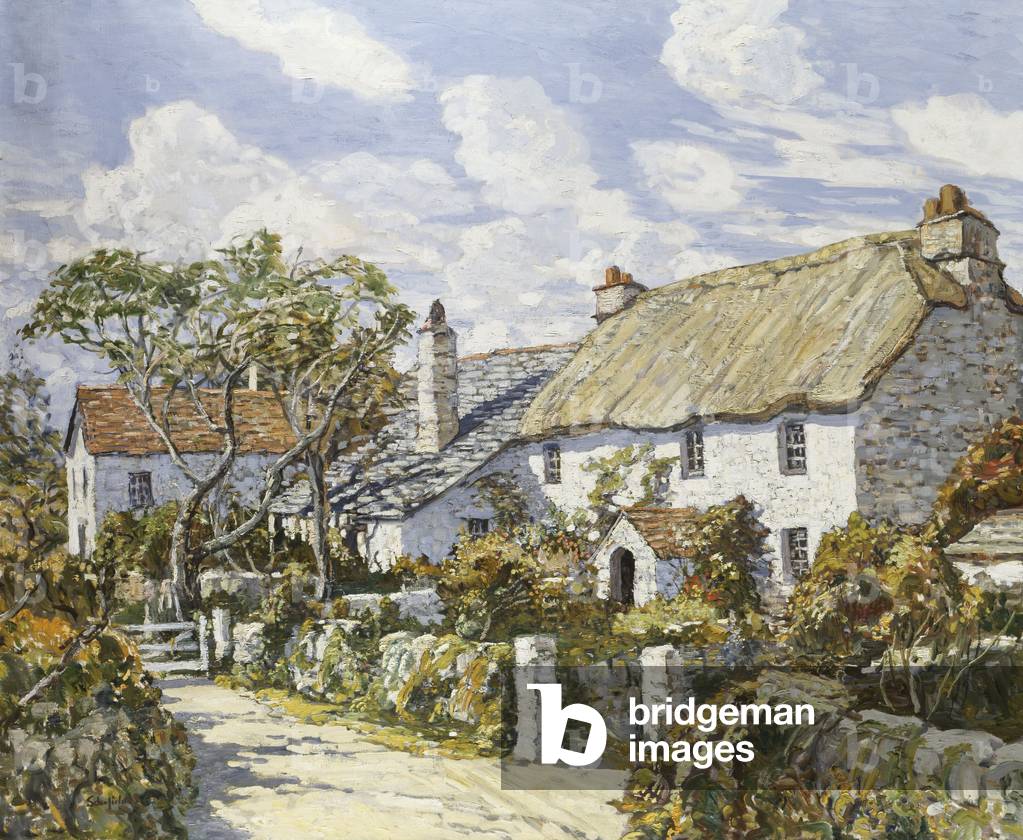 Bild von Gemälde "Herbst in Cornwall", 1925 von Walter Elmer Schofield
