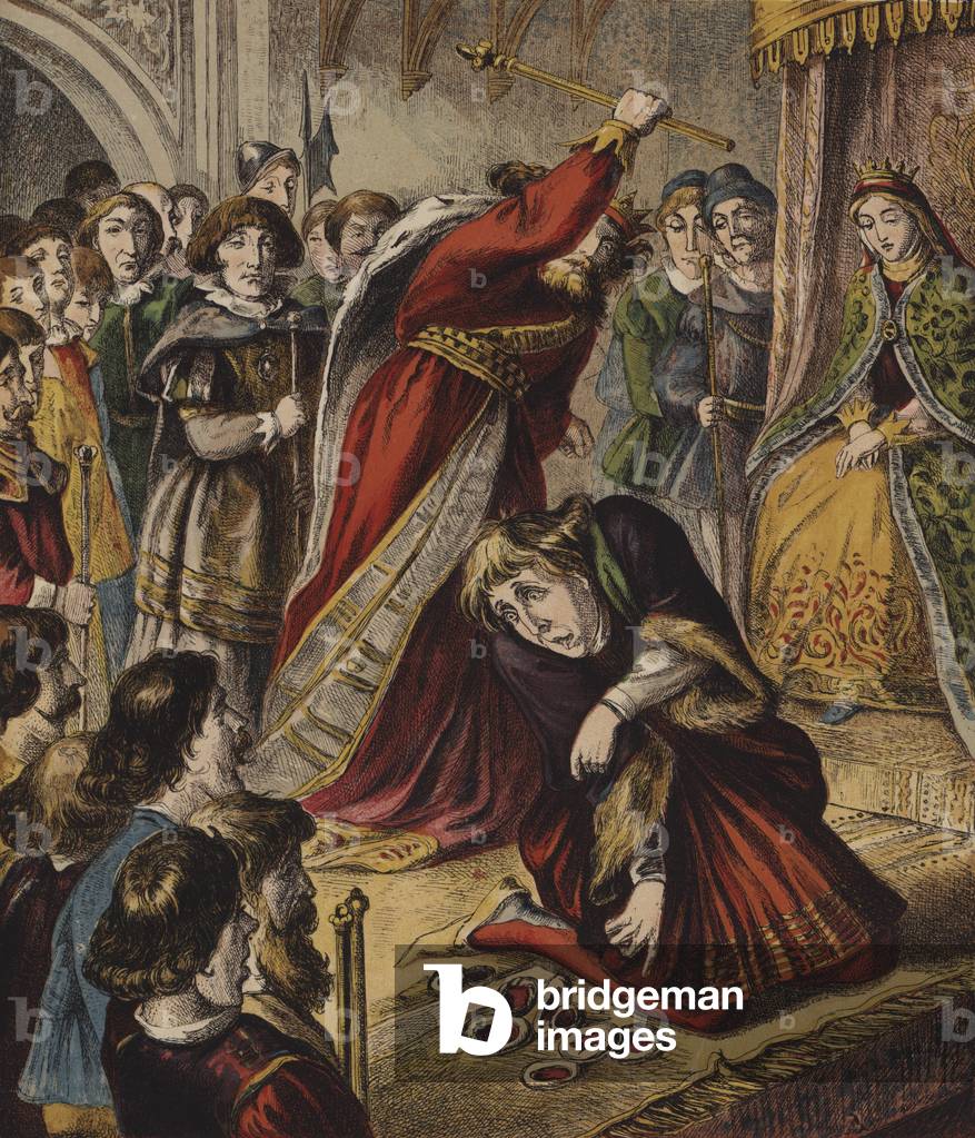 The Queen Of Hearts by English Artist
