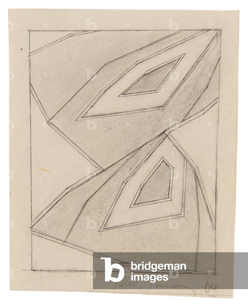 Untitled Study, 1964 (Graphit auf Papier)