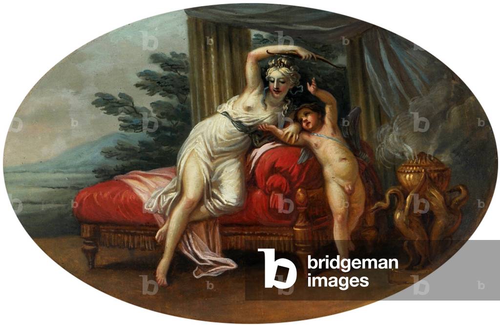 Immagine di Dipinto "Venere e Cupido" di Antonio Zucchi