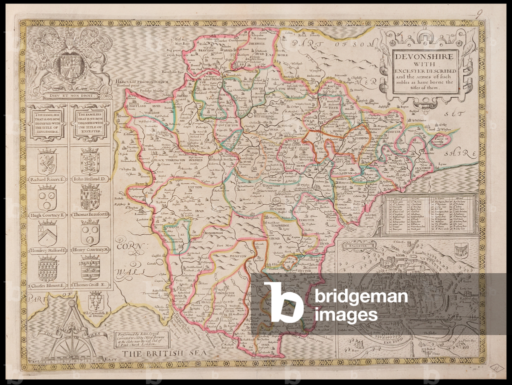 Image of Drawing depicting Devon  1610-1710 (ink on paper) 1610