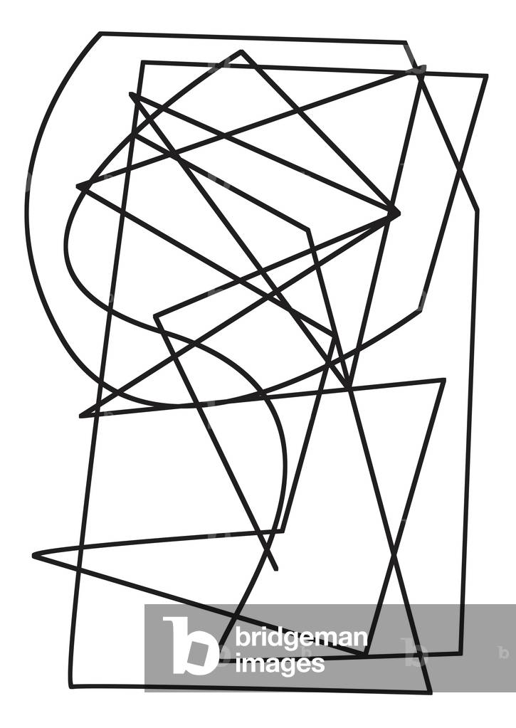 Image of Drawing depicting One line(pulse) 2019 by Alex Caminker, b/w