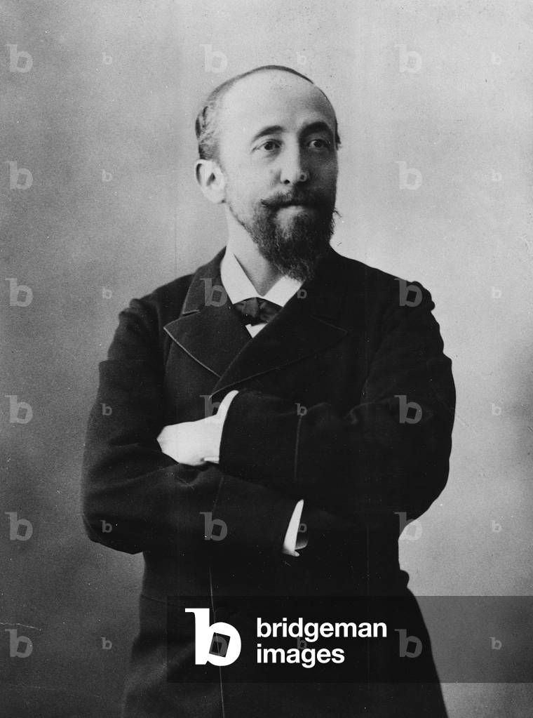 Immagine di Fotografia "Ritratto di Jules Clarétie (foto b/n)" di Chalot, b/w