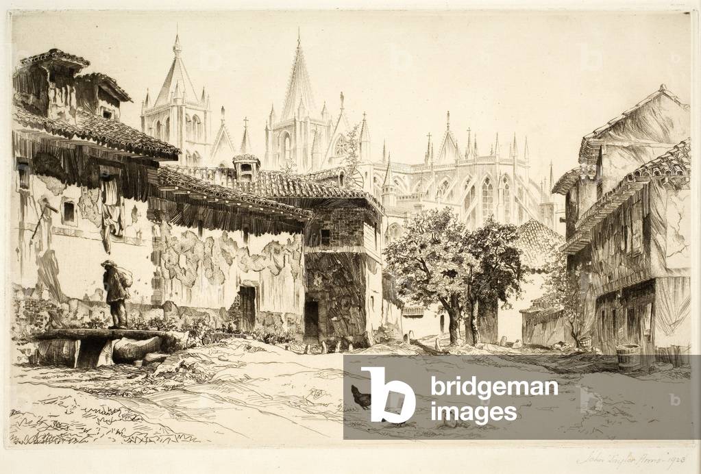 León, 1923 (acquaforte)