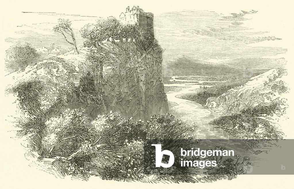 Burg von St. Ronan (Gravur)