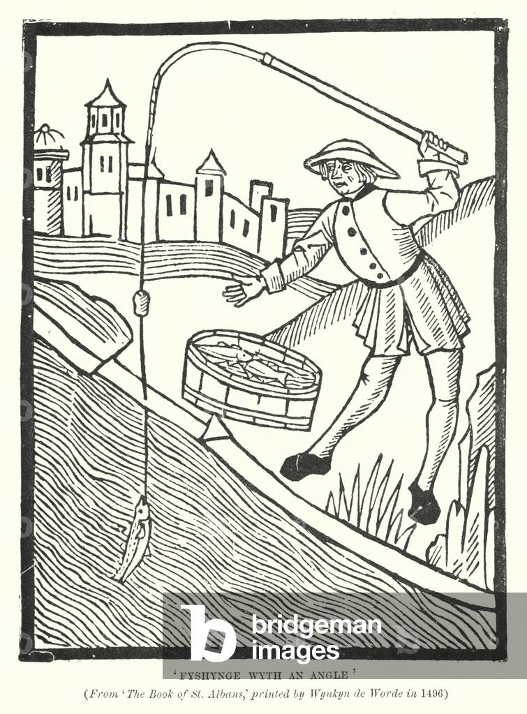 'Fyshynge Wyth An Angle' (incisione)