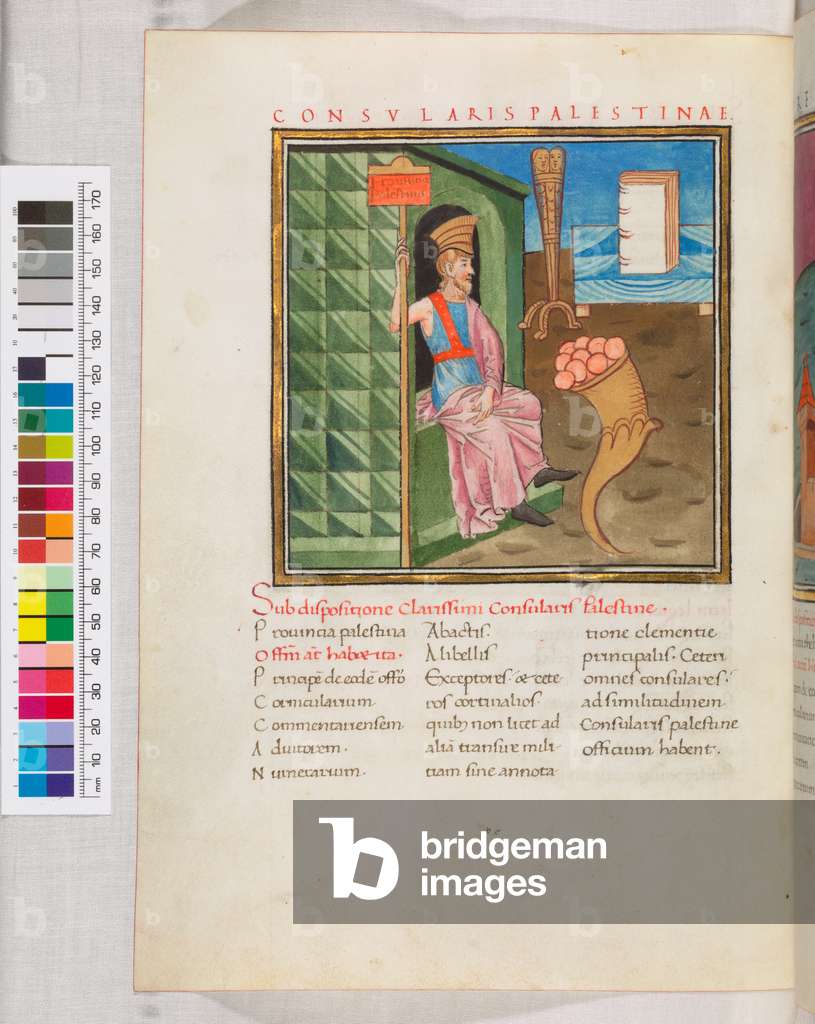 Noticia dignitatum, Area delle Consularis Palestinae, 1436 (miniatura)