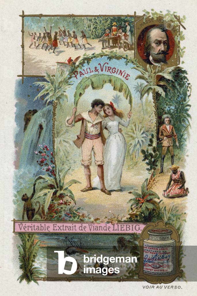 Paul et Virginie, von Victor Masse (chromolitho)