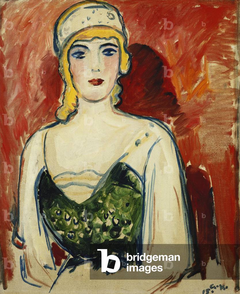 Bild von Gemälde "der zirkus mädchen", 1915 von Arne Kavli