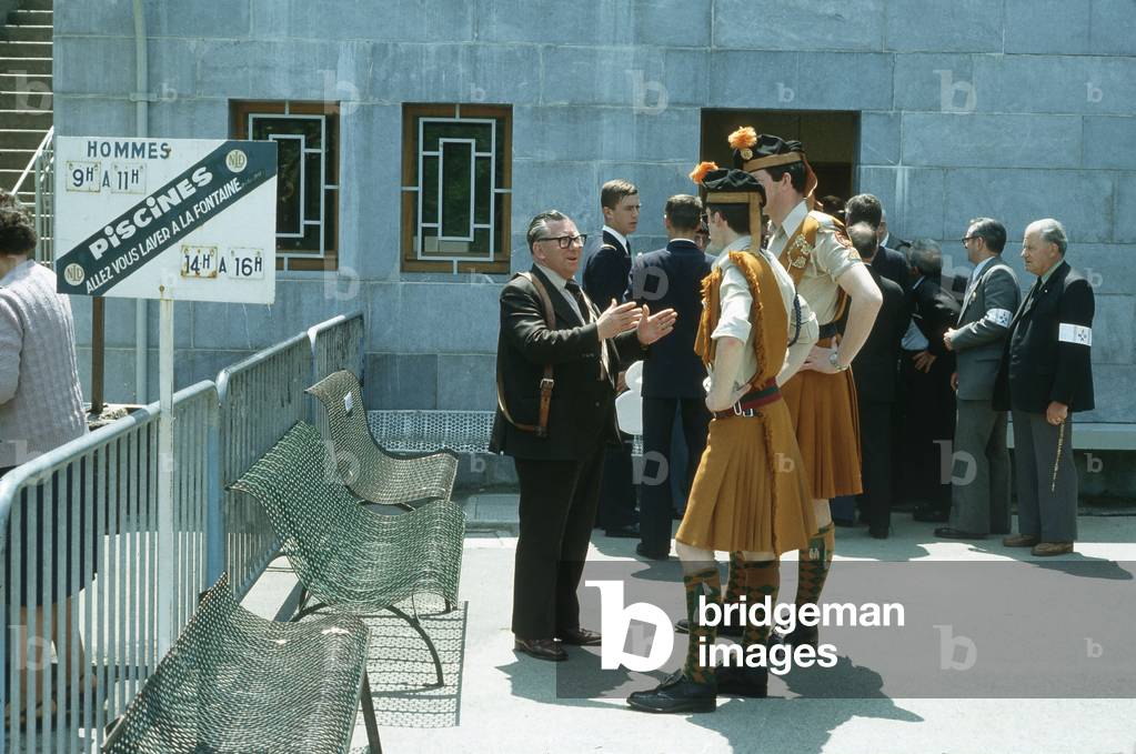Frankreich-Pelerinage Militaire a Lourdes (Foto)