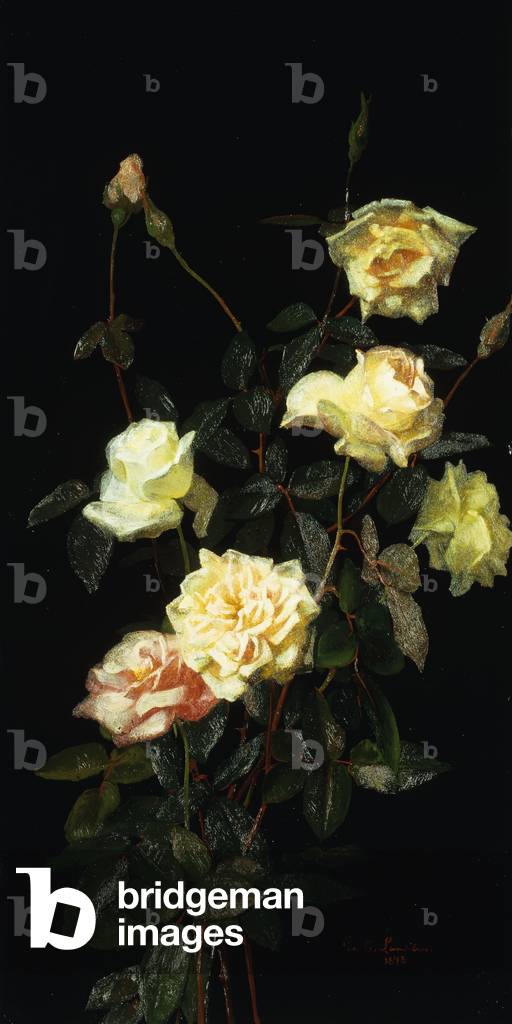 Rose, 1878 (olio su tavola)