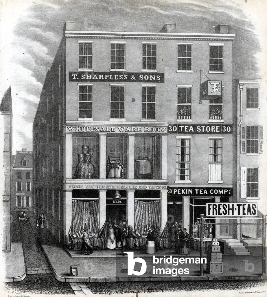 Image of Print depicting T. Sharpless & Sons, 1846 by Robert F. Reynolds