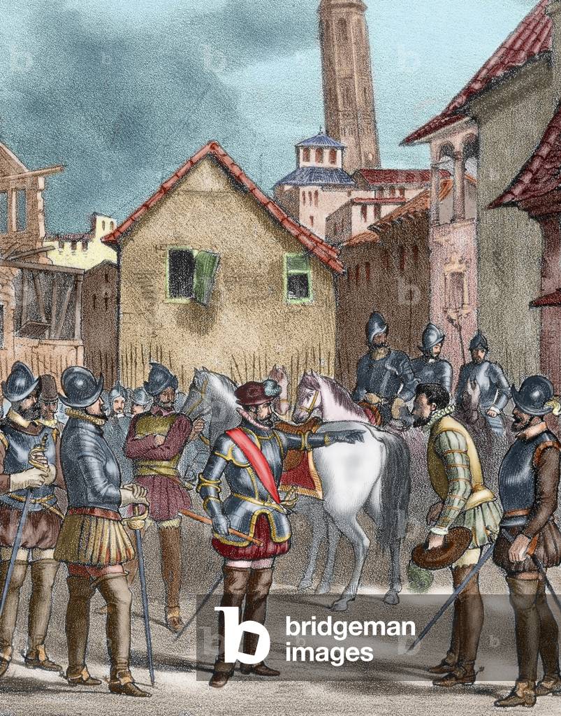 Spagna. Aragona. Regno di Filippo II. Modificazioni di Aragona. Entrata delle truppe reali castigliane a Sarag