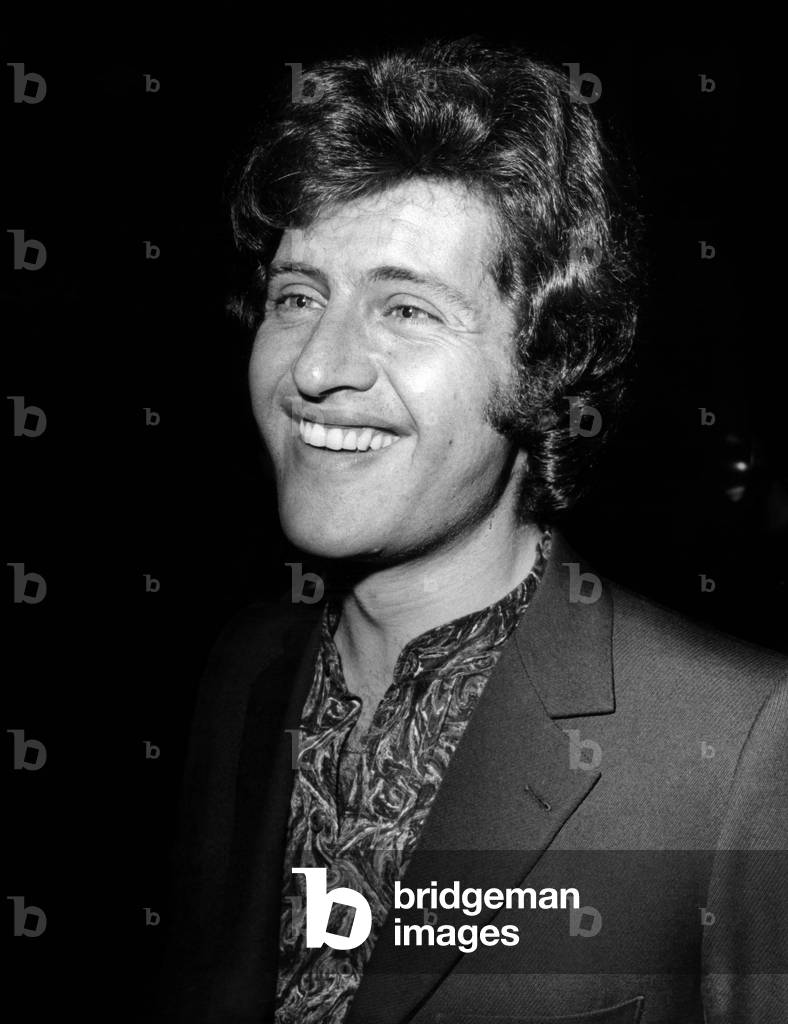 Immagine di Fotografia "Joe Dassin" 1970, b/w