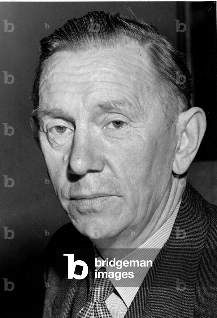 Bild von Fotografie "Oscar Torp (1893-1958) Norway's prime minister from 19/11-1951 to 22/1-1955. He …" 1950