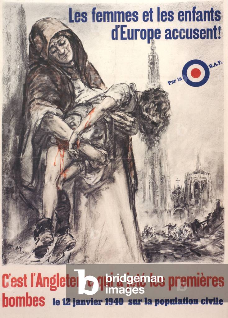 Propaganda francese, poster, Germania, anni '40